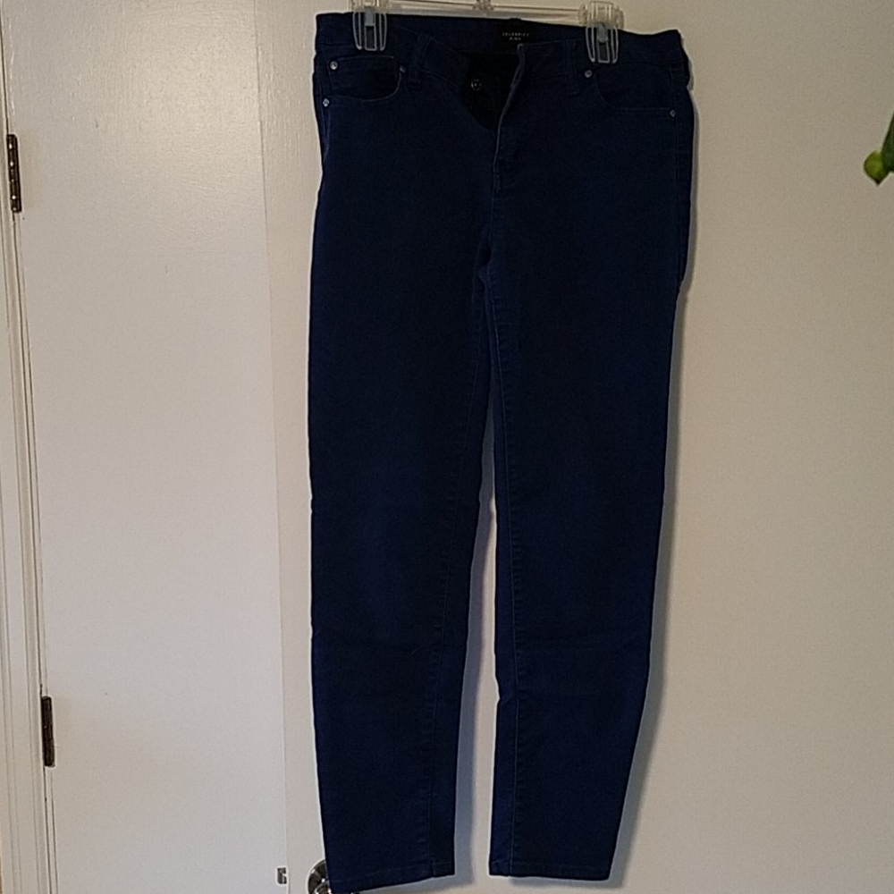 Blue, skinny pants